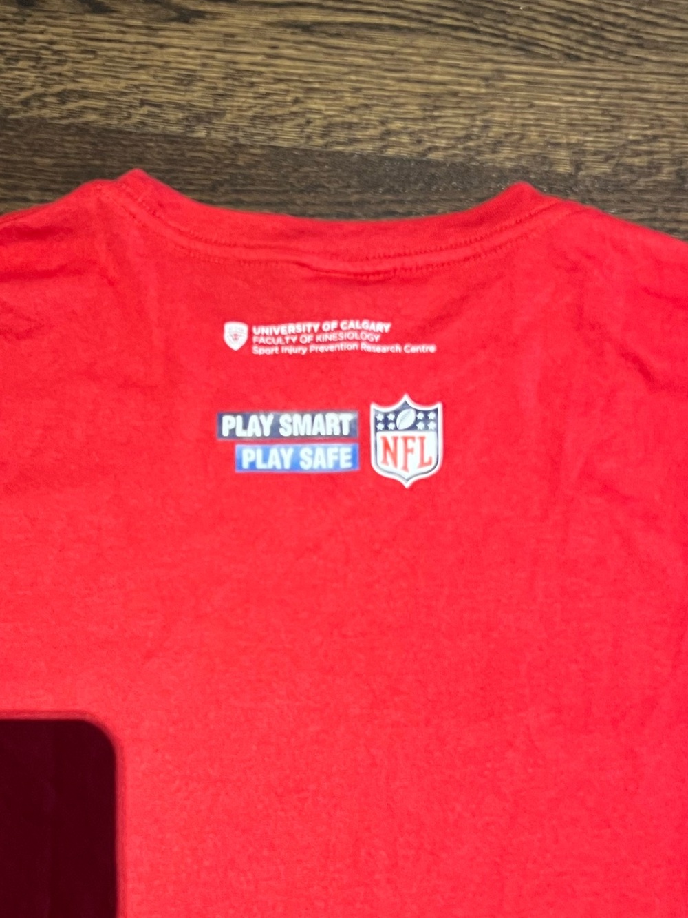 Red Shred Concussions T-shirt - Picture 4 of 4